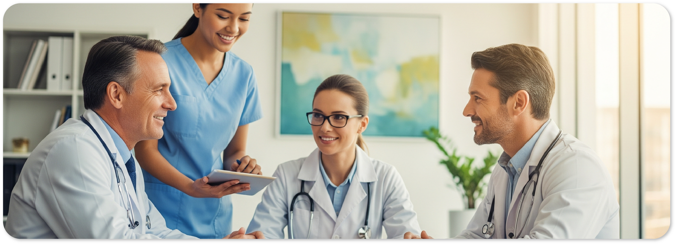 Doctor consultation with patient